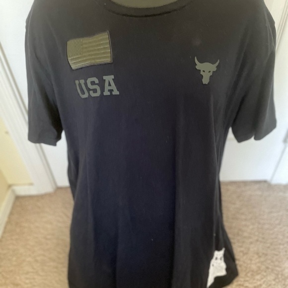 Under Armour Other - Under Armour Mens Project Rock Veterans Day Graphic T-Shirt X XL 1357192 001